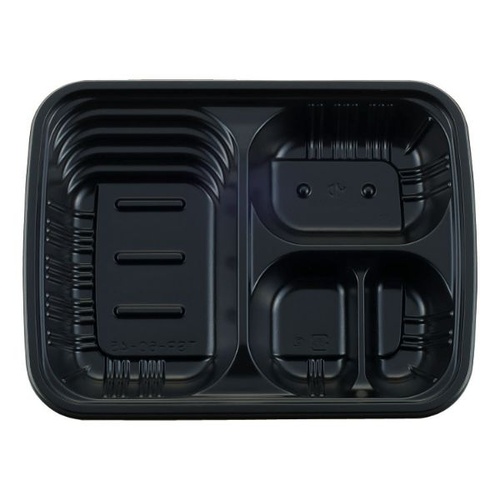 弁当容器 TSR-60-45 黒 本体 タカギ産業