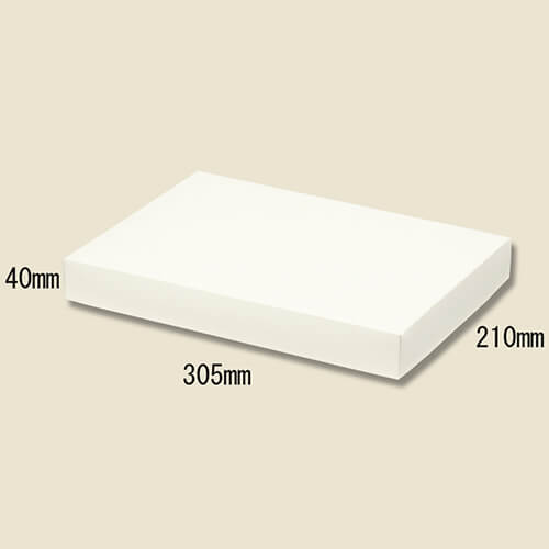 ギフトボックス（身蓋・ストライプ・210×305×高40mm）