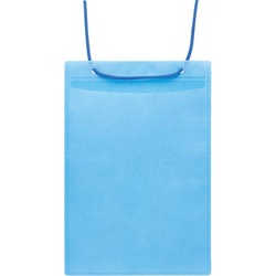 イベント名札　ハガキ用　青　１００枚