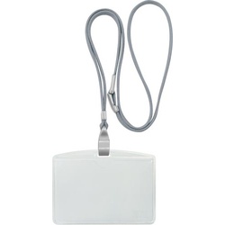 吊下げ名札抗菌タイプグレー１０個×５