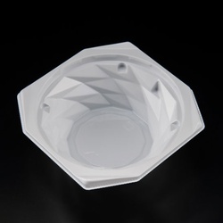 【廃番商品】リスパック 透明カップ バイオ キラカク 13-45B 白 本体