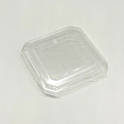【廃番商品】ワン折重 隅切50 K蓋 透明