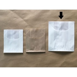 パン袋 No.213ハーフムーン無地(大) 大阪ポリエチレン販売