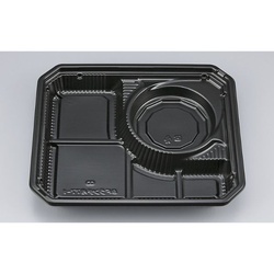 シーピー化成 弁当容器 BFランチ内77-1 黒 本体