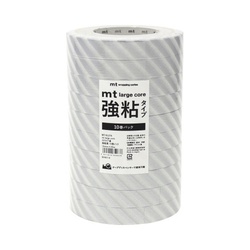 ｍｔラージコア　ストライプ・銀　強粘着１０巻