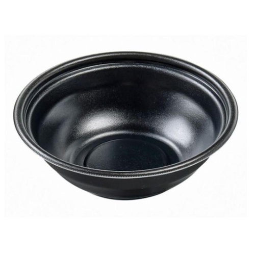 麺容器 MFPホット麺16小(61)鉢 黒W エフピコ