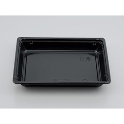 シーピー化成 どんぶり容器 CZ-520 黒 本体・蓋セット