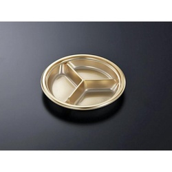 中央化学 オードブル容器 DXPD 19-3 G-BK 本体