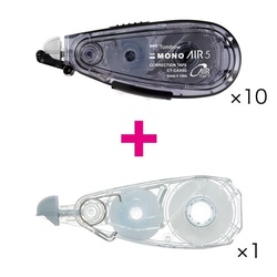 モノエア詰替本体５ｍｍブラック１０＋詰替１