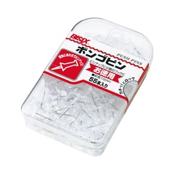 【廃番商品】ボンゴピン　透明　５５本入