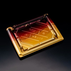 リスパック 寿司容器 バイオ板長 2-3B おおみ金 本体