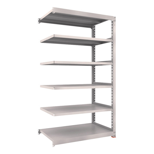 ＴＲＵＳＣＯ スチールラック Ｍ3型中量棚 1200×721×2100mm 6段 連結 ネオグレー M37476B