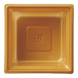 H70109G 冷凍レンジカップ 7.0寸用 1/9 金 アヅミ産業