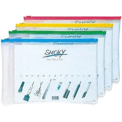 クリヤーケース・スモーキィＡ４横桃５枚