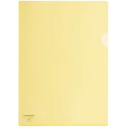 ＜スーパークリヤー１０＞Ｂ５レモンイエロー×５冊