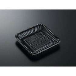 中央化学 オードブル容器 PDプレートK20-20 黒 内 本体