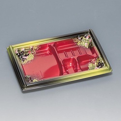 弁当容器 箱膳23-16-1H 優美 福助工業