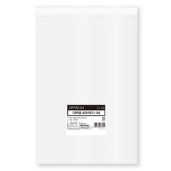 今村紙工 テープ有 OPP袋 40μOPP袋 テープ付き A4サイズ 100枚