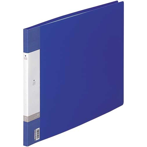 リクエスト・クリヤーブック　Ａ３横　２０Ｐ　青