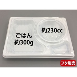 エフピコチューパ 弁当容器 デリカランチDL-26-19 白 本体