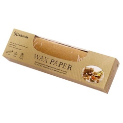 天満紙器 クッキングシート WP5000 ワックスペーパー(クラフト無地)290×370 50枚入