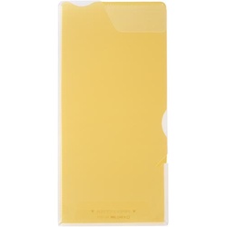 スーパーハードホルダー透明マチ付Ａ４　１／３　５冊