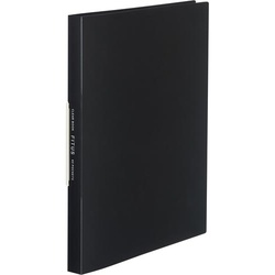 クリヤーブック＜ＦＩＴＵＳ＞固定式４０Ｐ　黒６冊