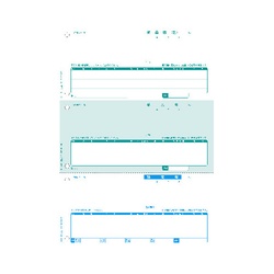 納品書　３面６穴　インボイス対応