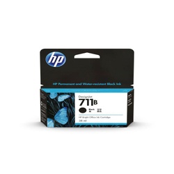 純正インク　ＨＰ７１１Ｂ（３ＷＸ００Ａ）黒　３８ｍ