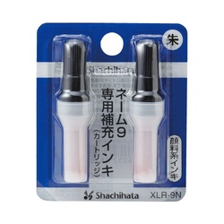 ネーム９専用補充インキＸＬＲ−９Ｎ朱　３パック