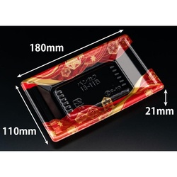 リスパック 寿司容器 万角18-11B てんろう赤 本体