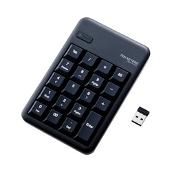 ワイヤレステンキー　ＴＫ−ＴＤＭ０１７ＢＫ　黒