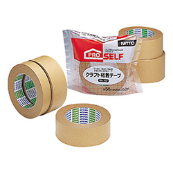 【廃番商品】ニトムズ クラフト粘着テープNo.712 25mm×50m J4010