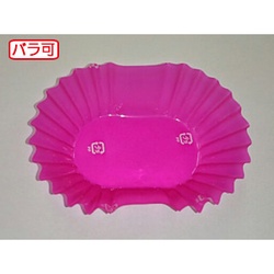 セイコー おかずカップ ラミケースOPP小判8号赤 500枚