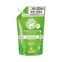 ハッピーエレファント食器用洗剤グレープフルーツ詰替