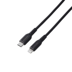 ｉＰｈｏｎｅ充電ケーブル　１ｍ　ＰＤ　ブラック