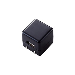 ＵＳＢ充電器　ＣＵＢＥ　ｉＰｈｏｎｅ　ブラック