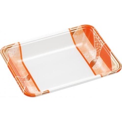 発泡トレー FLB-A15-30 鮮彩オレンジ エフピコ