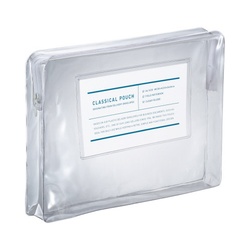 Ａ４ケース＜クラシカルポーチ＞クリア