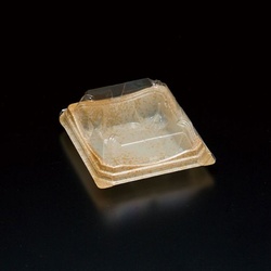 スミ 和菓子容器 ユニコン RX-11 陶器(茶)