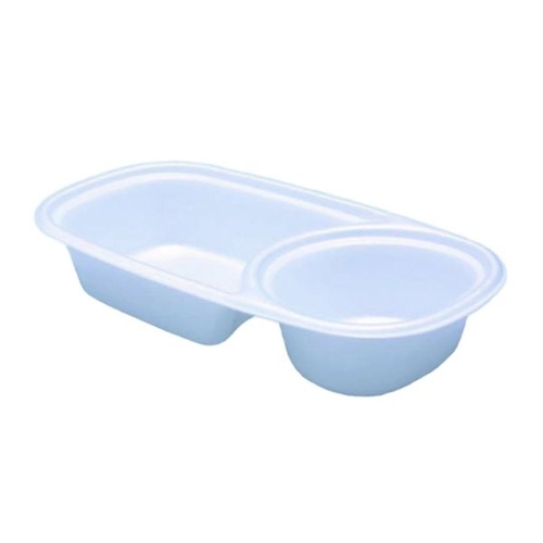 カレー容器 カレー容器 特大(本体)白ラミ 青葉紙業