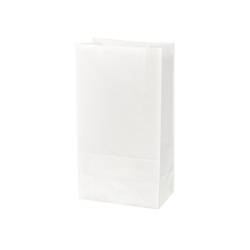 【廃番商品】HEIKO NF耐油角底袋 No.6 白無地