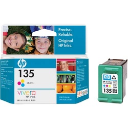 純正インク　ＨＰ１３５（Ｃ８７６６ＨＪ）３色　２個