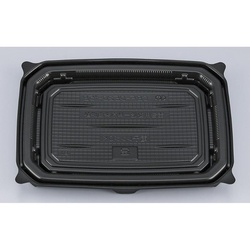 軽食容器 CBF-DE20-15B 黒本体 シーピー化成