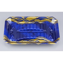 鮮魚トレー 匠筏30-18-26A 静波紺 シーピー化成