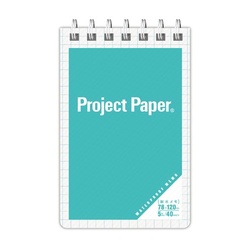 プロジェクト耐水メモ　ブルー　１０セット