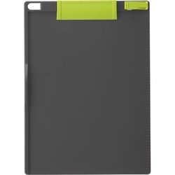 クリップボード　Ａ４縦グリーン×ダークグレー１０枚