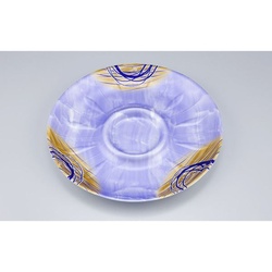 発泡トレー SF丸皿255 ゆうすい紫 シーピー化成