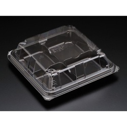 スミ 和菓子容器 ユニコン MS-4チョコレート