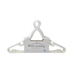 ＷＨＩＴＥ　ＬＡＵＮＤＲＹ　グリップハンガー５本組